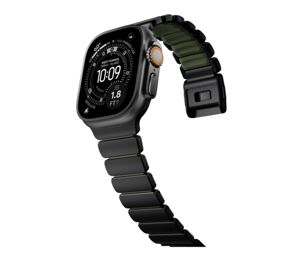 Nomad Stratos Band Black Titanium Forest Green FKM AW 45/46/49mm - 1537895 - zdjęcie 4